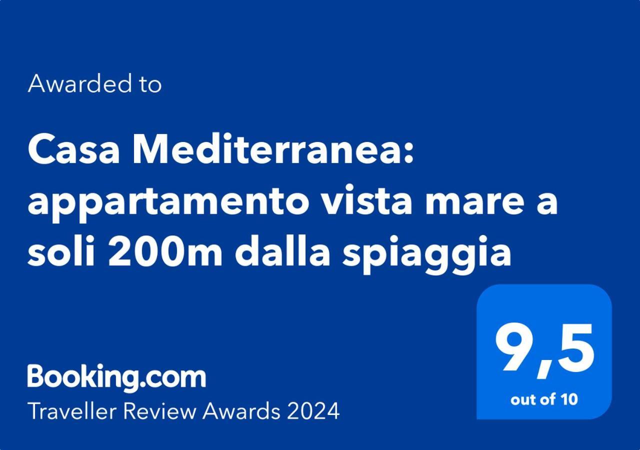 Casa Mediterranea: Appartamento Vista Mare A Soli 200M Dalla Spiaggia Sperlonga Exterior photo